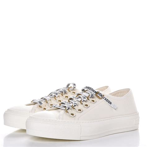 christian dior shoes womens sneakers|christian dior white canvas sneakers.